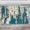 World Rug Gallery Contemporary Abstract Design Plush Shag Area Rug  2'x3' Turquoise 466TURQUOISE2X3 - alternate 1